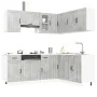 Mueble cocina Kalmar gris hormigón 11 pzas madera contrachapada de , Armarios de cocina - Ref: Foro24-3314945, Precio: 648,84...