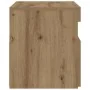 Mesilla de noche con luces LED roble artesanal 60x35x40 cm by , Nightstands - Ref: Foro24-3329176, Price: 50,44 €, Discount: %