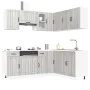 Mueble cocina Kalmar sonoma gris 11 pzas madera contrachapada de , Armarios de cocina - Ref: Foro24-3314947, Precio: 693,51 €...