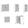 Mueble cocina Kalmar sonoma gris 11 pzas madera contrachapada de , Armarios de cocina - Ref: Foro24-3314947, Precio: 693,51 €...