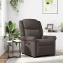 Sillón reclinable de cuero sintético marrón brillante de , Sillones - Ref: Foro24-4015679, Precio: 237,49 €, Descuento: %
