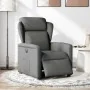Sillón reclinable eléctrico de tela gris oscuro de , Sillones - Ref: Foro24-3303115, Precio: 240,46 €, Descuento: %