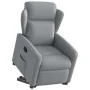 Sillón reclinable elevable de tela gris claro de , Sillones - Ref: Foro24-3303134, Precio: 271,91 €, Descuento: %