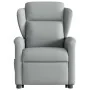 Sillón reclinable elevable de tela gris claro de , Sillones - Ref: Foro24-3303134, Precio: 271,91 €, Descuento: %