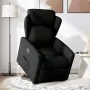 Sillón reclinable elevable tela negro de , Sillones - Ref: Foro24-3303136, Precio: 274,48 €, Descuento: %