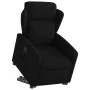 Sillón reclinable elevable tela negro de , Sillones - Ref: Foro24-3303136, Precio: 274,48 €, Descuento: %