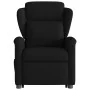 Sillón reclinable elevable tela negro de , Sillones - Ref: Foro24-3303136, Precio: 274,48 €, Descuento: %