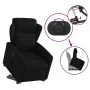 Sillón reclinable elevable tela negro de , Sillones - Ref: Foro24-3303136, Precio: 274,48 €, Descuento: %