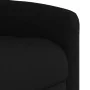 Sillón reclinable elevable tela negro de , Sillones - Ref: Foro24-3303136, Precio: 274,48 €, Descuento: %
