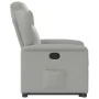 Sillón reclinable elevable de tela gris nube de , Sillones - Ref: Foro24-3303143, Precio: 272,58 €, Descuento: %