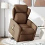 Silla de masaje reclinable de pie de tela marrón de , Sillones - Ref: Foro24-3303148, Precio: 288,46 €, Descuento: %