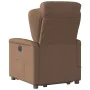 Silla de masaje reclinable de pie de tela marrón de , Sillones - Ref: Foro24-3303148, Precio: 288,46 €, Descuento: %