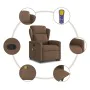 Silla de masaje reclinable de pie de tela marrón de , Sillones - Ref: Foro24-3303148, Precio: 288,46 €, Descuento: %