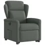 Sillón eléctrico reclinable elevable de tela gris oscuro de , Sillones - Ref: Foro24-3303155, Precio: 323,68 €, Descuento: %