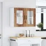 Armario pared cocina puerta de cristal Kalmar madera vieja de , Armarios de cocina - Ref: Foro24-853615, Precio: 109,06 €, De...