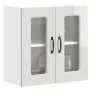 Armario pared cocina puerta cristal Kalmar blanca alto brillo de , Armarios de cocina - Ref: Foro24-853669, Precio: 77,77 €, ...