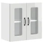 Armario pared cocina puerta cristal Kalmar blanca alto brillo de , Armarios de cocina - Ref: Foro24-853669, Precio: 77,77 €, ...