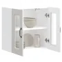 Armario pared cocina puerta cristal Kalmar blanca alto brillo de , Armarios de cocina - Ref: Foro24-853669, Precio: 77,77 €, ...