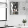 Armario colgante contrachapada gris hormigón 30x29,5x60 cm de , Armarios de cocina - Ref: Foro24-854169, Precio: 36,61 €, Des...