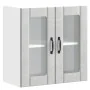 Armario pared cocina puerta de cristal Lucca gris hormigón de , Armarios de cocina - Ref: Foro24-853911, Precio: 67,65 €, Des...