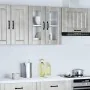 Armario pared cocina puerta de cristal Lucca gris hormigón de , Armarios de cocina - Ref: Foro24-853911, Precio: 67,65 €, Des...