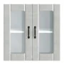 Armario pared cocina puerta de cristal Lucca gris hormigón de , Armarios de cocina - Ref: Foro24-853911, Precio: 67,65 €, Des...