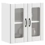Armario pared cocina puerta de cristal Lucca blanca de , Armarios de cocina - Ref: Foro24-853907, Precio: 67,53 €, Descuento: %