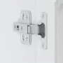 Armario pared cocina puerta de cristal Lucca blanca de , Armarios de cocina - Ref: Foro24-853907, Precio: 67,53 €, Descuento: %
