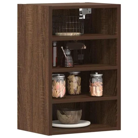 Armario colgante madera ingeniería roble ahumado 40x29,5x60 cm de , Armarios de cocina - Ref: Foro24-854181, Precio: 46,80 €,...