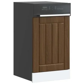 Panel para lavavajillas Lucca madera contrachapada roble marrón de , Armarios de cocina - Ref: Foro24-853894, Precio: 27,83 €...