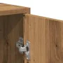 Mueble de baño con espejo de madera ingeniería roble artesanal de , Muebles de baño - Ref: Foro24-856043, Precio: 67,24 €, De...