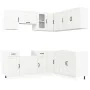 Mueble cocina Lucca blanco brillo 11 pzas madera contrachapada de , Armarios de cocina - Ref: Foro24-3314953, Precio: 754,73 ...