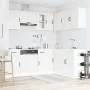 Mueble cocina Lucca blanco brillo 11 pzas madera contrachapada de , Armarios de cocina - Ref: Foro24-3314953, Precio: 754,73 ...