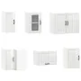 Mueble cocina Lucca blanco brillo 11 pzas madera contrachapada de , Armarios de cocina - Ref: Foro24-3314953, Precio: 754,73 ...