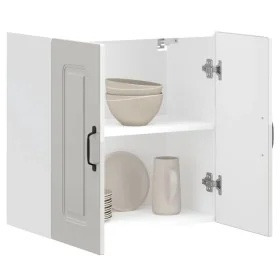 Armario de pared de cocina Kalmar blanca de alto brillo de , Armarios de cocina - Ref: Foro24-853579, Precio: 60,06 €, Descue...