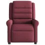 Sillón reclinable de tela rojo tinto by , Armchairs - Ref: Foro24-4015639, Price: 190,72 €, Discount: %