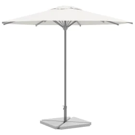 Placa de peso para sombrilla 4 uds granito gris triangular 14kg de , Bases para sombrillas - Ref: Foro24-3318585, Precio: 117...