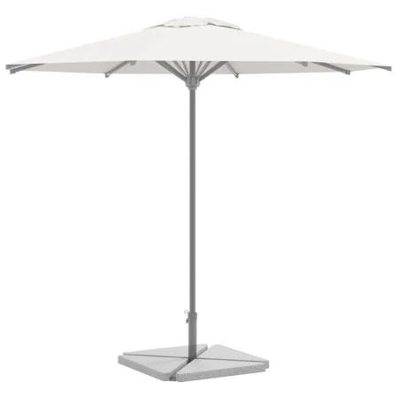 Placa de peso para sombrilla 4 uds granito gris triangular 14kg de , Bases para sombrillas - Ref: Foro24-3318585, Precio: 117...