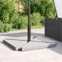 Placa de peso para sombrilla 4 uds granito gris triangular 14kg de , Bases para sombrillas - Ref: Foro24-3318585, Precio: 117...