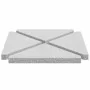 Placa de peso para sombrilla 4 uds granito gris triangular 14kg de , Bases para sombrillas - Ref: Foro24-3318585, Precio: 117...