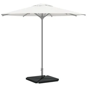 Placa de peso para sombrilla 4uds granito negro triangular 14kg by , Umbrella bases - Ref: Foro24-3318587, Price: 159,59 €, D...