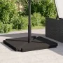 Placa de peso para sombrilla 4uds granito negro triangular 14kg de , Bases para sombrillas - Ref: Foro24-3318587, Precio: 159...