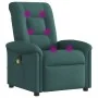 Sillón de masaje reclinable de tela verde oscuro de , Sillones - Ref: Foro24-4015632, Precio: 204,60 €, Descuento: %