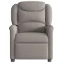 Sillón de masaje reclinable de tela gris taupé de , Sillones - Ref: Foro24-4015613, Precio: 207,66 €, Descuento: %