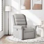Sillón reclinable de tela gris nube de , Sillones - Ref: Foro24-4015645, Precio: 188,92 €, Descuento: %