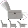 Sillón reclinable de tela gris nube de , Sillones - Ref: Foro24-4015645, Precio: 188,92 €, Descuento: %
