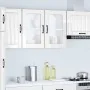 Armario pared cocina puerta cristal Lucca blanca alto brillo de , Armarios de cocina - Ref: Foro24-853849, Precio: 94,49 €, D...