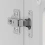 Armario pared cocina puerta cristal Lucca blanca alto brillo de , Armarios de cocina - Ref: Foro24-853849, Precio: 94,49 €, D...