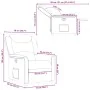 Sillón reclinable de tela gris nube de , Sillones - Ref: Foro24-4015605, Precio: 189,03 €, Descuento: %