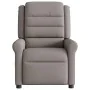 Sillón de masaje reclinable de tela gris taupé de , Sillones - Ref: Foro24-4015653, Precio: 224,81 €, Descuento: %